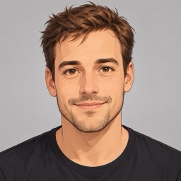 Portret van Jils, schrijver